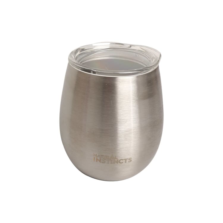 Natural Instincts 240ml Double Wall Stainless Steel Wine Mug - default