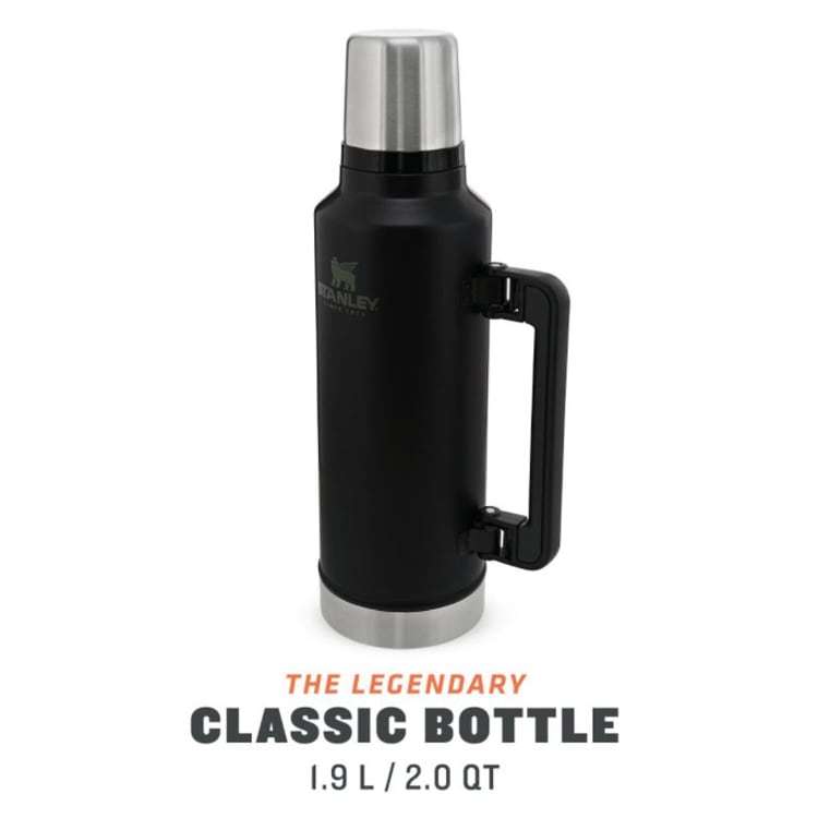 Stanley Classic Vacuum 1.9L Matte Black Flask - default