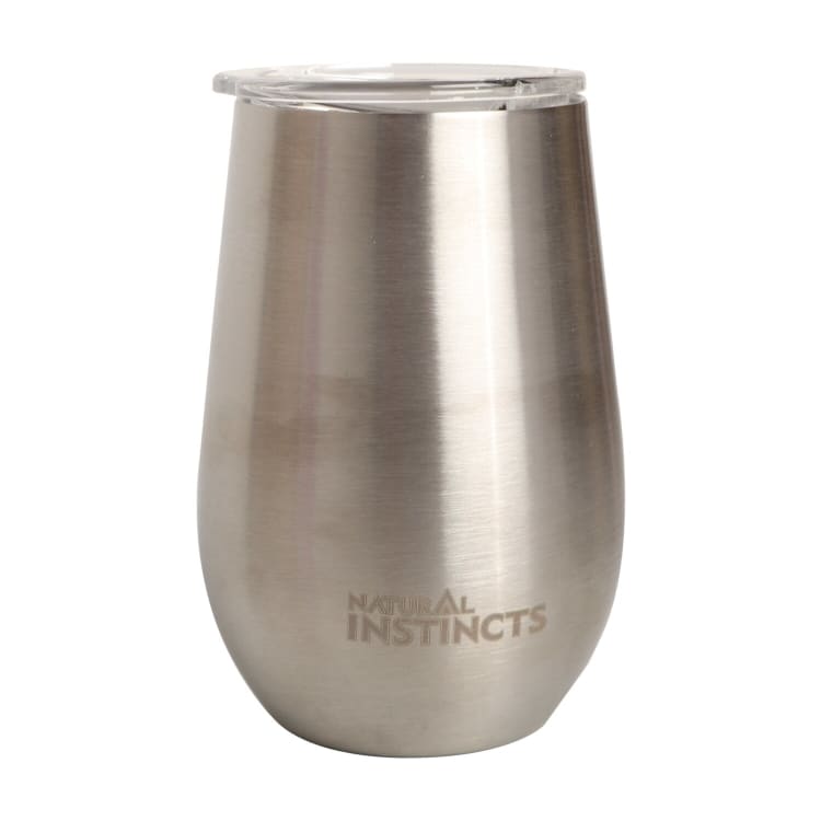 Natural Instincts 400ml Double Wall Stainless Steel Wine Mug - default