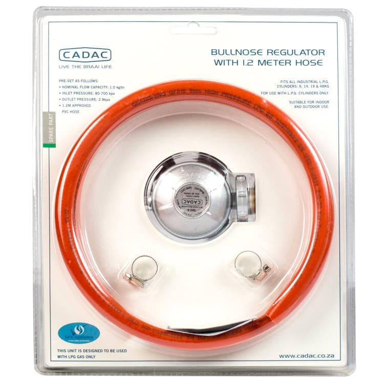 Cadac Bullnose Regulator & Hose - default