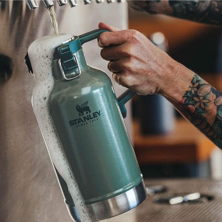 Stanley Growler 1.9L Flask Hammertone Green - default