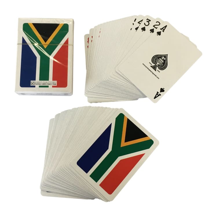 Protea Playing Cards SA Flag - default