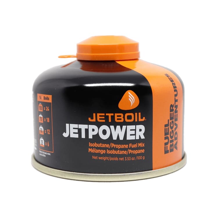Jetboil Jetpower Fuel Canister 100g Outdoor Warehouse