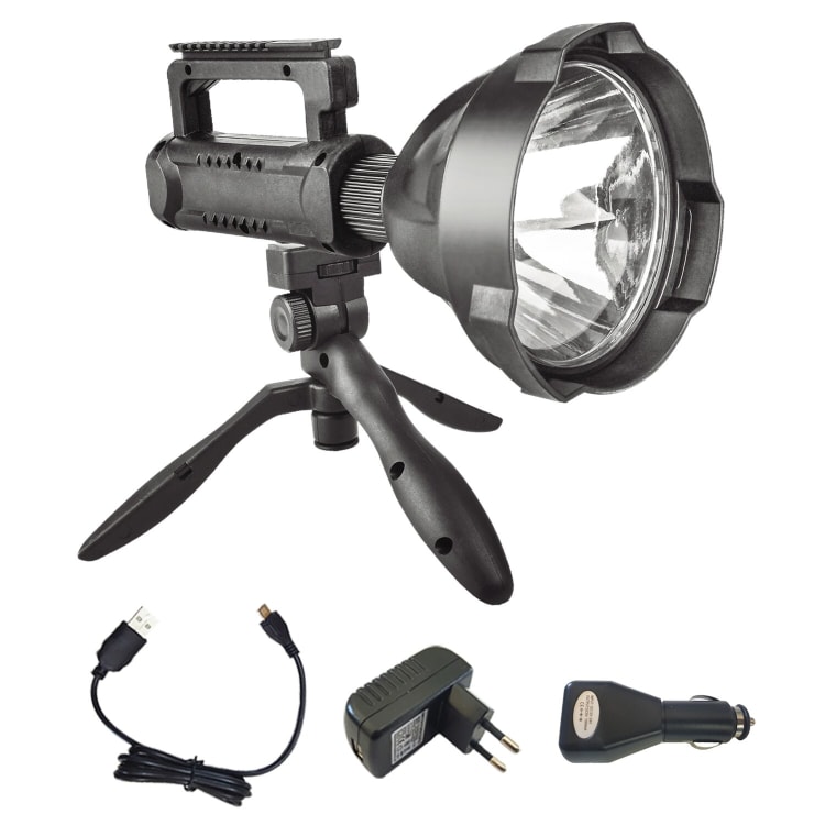 Zartek 2500 Lumen Rechargeable Spotlight - default