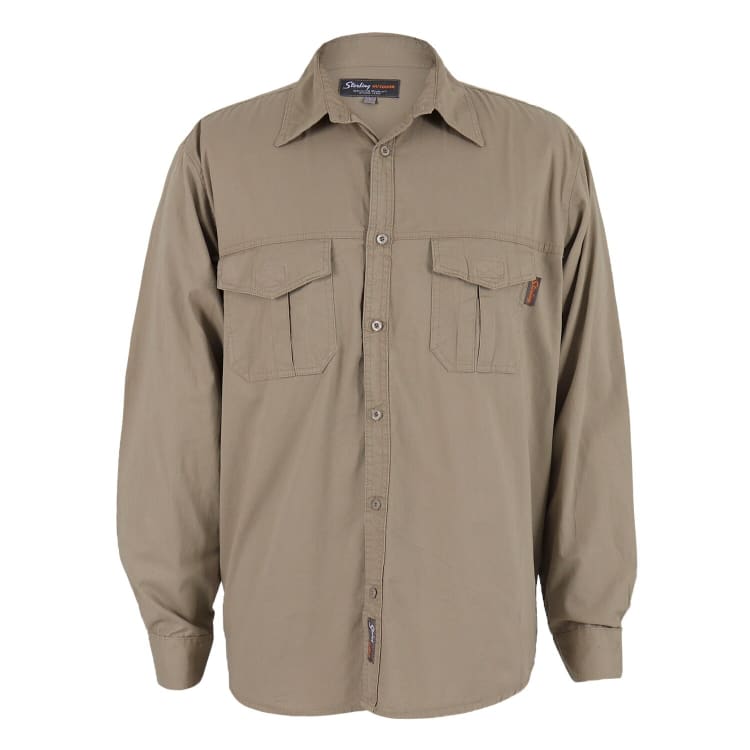 Sterling Men's Twill Long Sleeve Shirt | 1013409 | Outdoor Warehouse