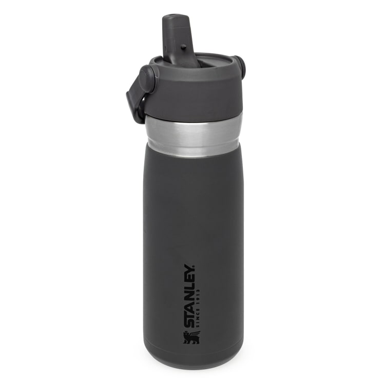 Stanley IceFlow Flip Straw Water Bottle 650ml Charcoal - default