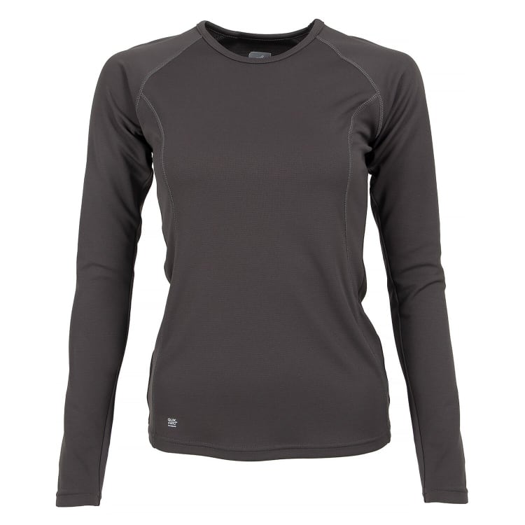 First Ascent Women's Bamboo Thermal Long Sleeve Crew Top - default