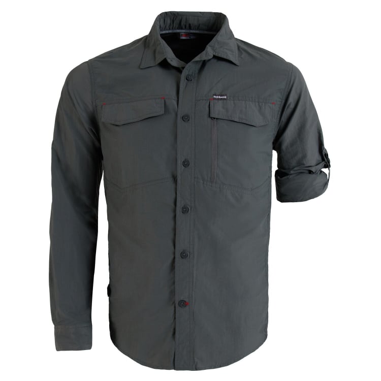 First Ascent Men's Tobago Long sleeve Shirt | 1014151 | Outdoor Warehouse