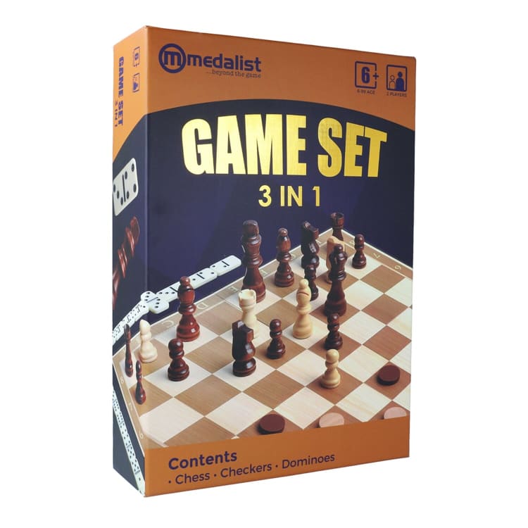 Medalist 3-in-1 Deluxe Game Set - default