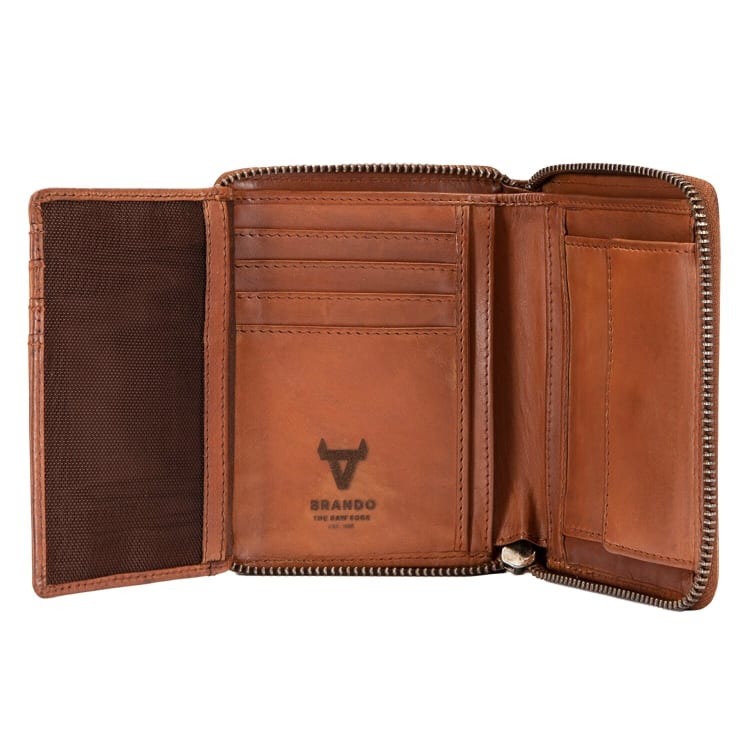 Brando Garbo Small Zip Around Wallet - default