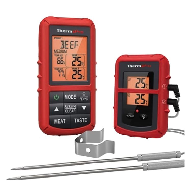 ThermoPro Wireless Dual Probe Meat & BBQ Thermometer - default