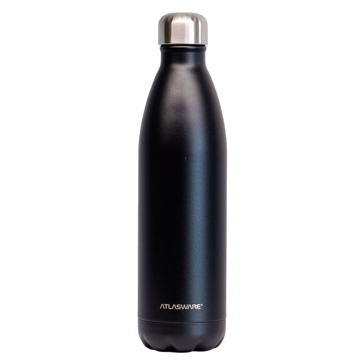 Atlasware 750ml Stainless Steel Flask Black - default