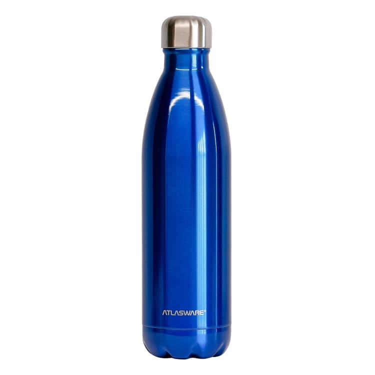 Atlasware 750ml Stainless Steel Flask Blue - default