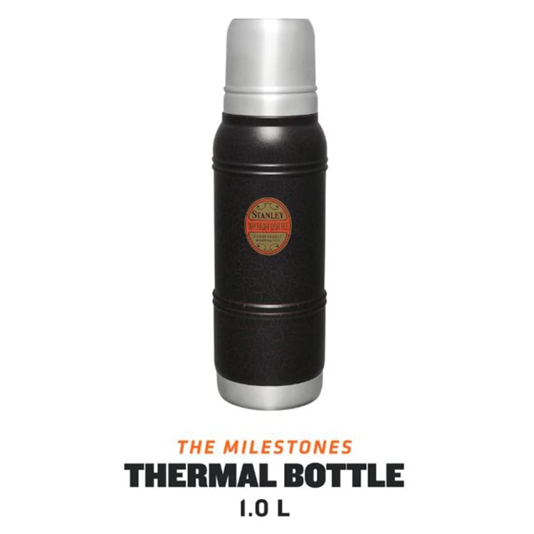 Stanley The Milestones Thermal Bottle 1L Black Pantina 1920 (Limited Edition) - default