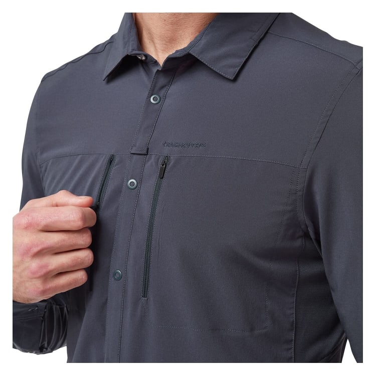 Craghoppers Men's NosiLife Pro Long Sleeve Shirt V - default