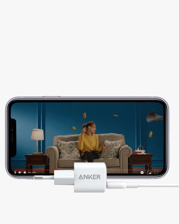 Anker PowerPort III Nano USB-C Wall Charger 20W White - default