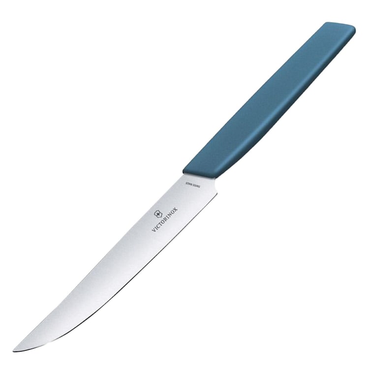 Victorinox Swiss Modern Steak Knife Plain 12 cm Blue - default