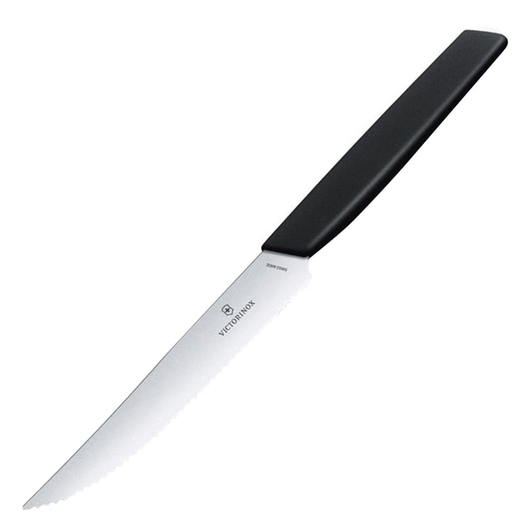 Victorinox Swiss Modern Steak Knife Serrated 12 cm Black - default