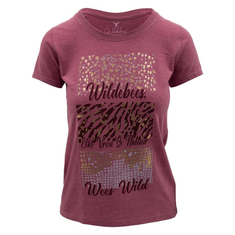 Wildebees Women's Animal Foil Tee - default