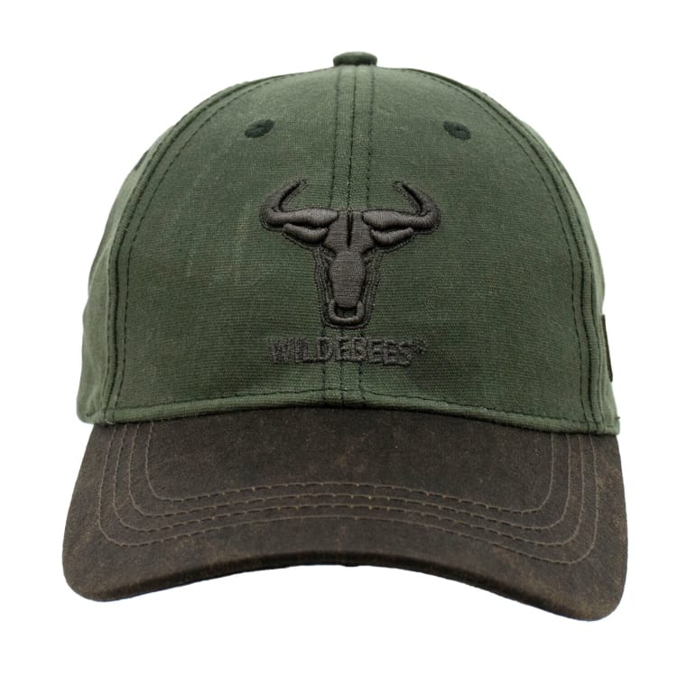 Wildebees 2 Tone Oilskin logo Cap - default