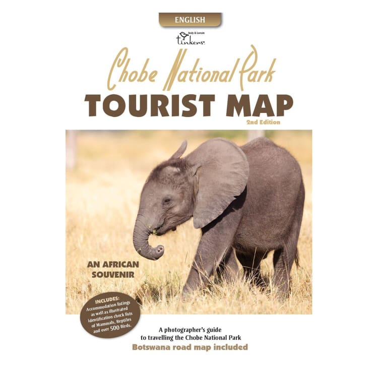 Tinkers Chobe National Park Tourist Map - default