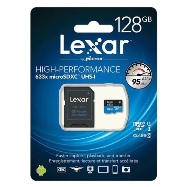 Lexar MicoSD 128GB - default