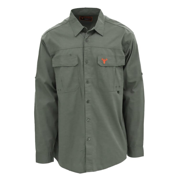 Wildebees Twill Vented Long sleeve Shirt - default