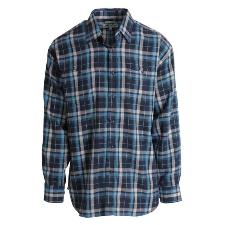 Sterling Men's Brushed Check Long sleeve Shirt - default