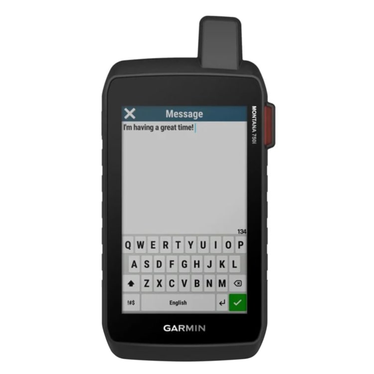 Garmin Montana 750i - default