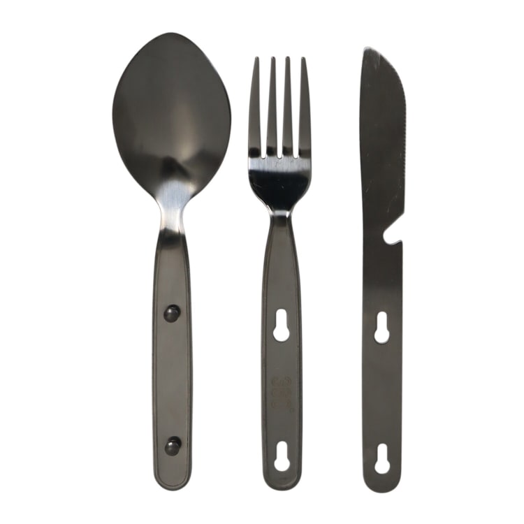 360 Degrees Stainless Steel 3pc Cutlery Set - default