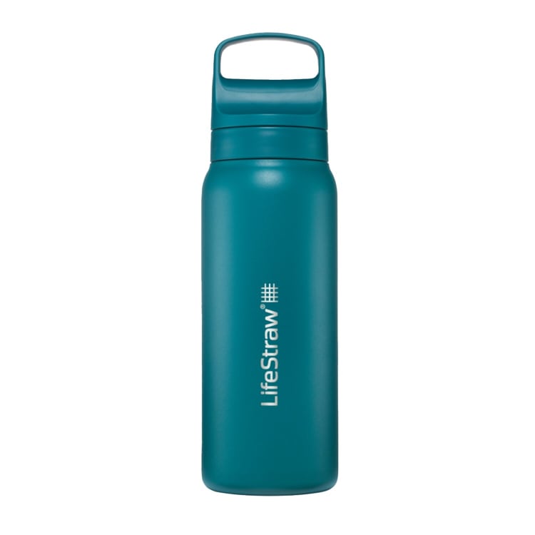 LifeStraw Go 2.0 Stainless Steel Water Filter Bottle (710ml) - default