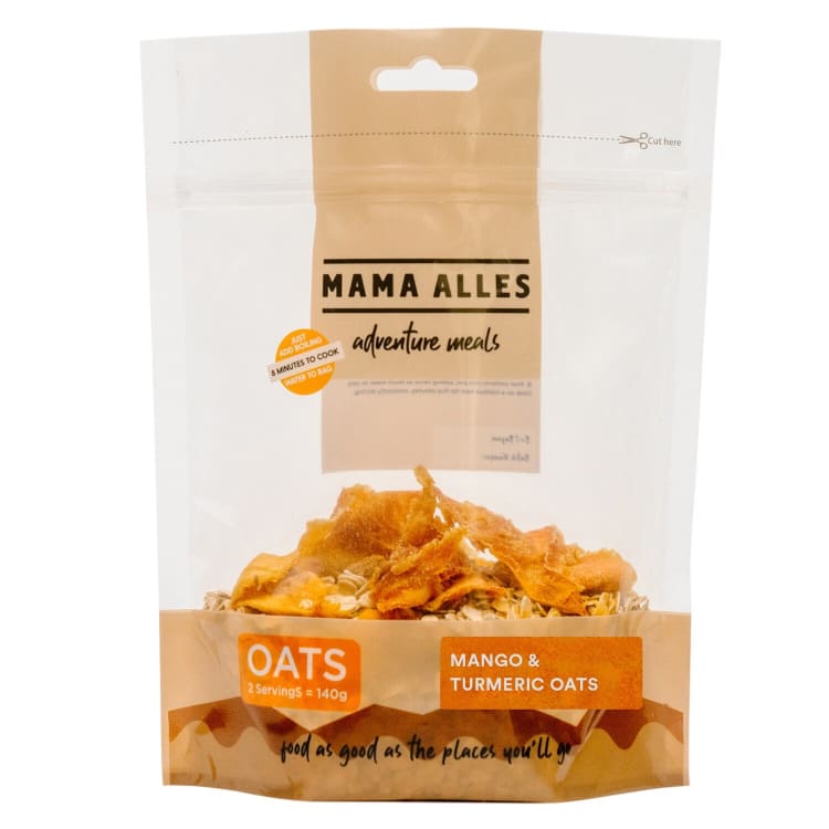 Mama Alles Mango & Turmeric Oats - 1 serving - default