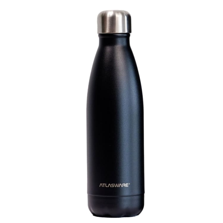 Atlasware 1 000ml Stainless Steel Flask Black - default