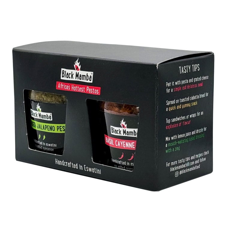 Black Mamba Africa's Hottest Pestos Gift Pack 2 x 210g - default