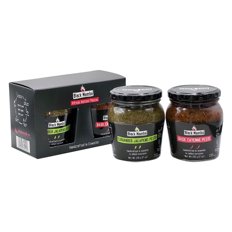 Black Mamba Africa's Hottest Pestos Gift Pack 2 x 210g - default