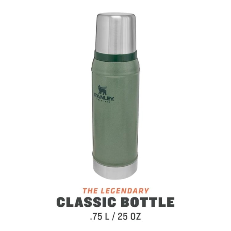 Stanley Classic Vacuum 750ml Hammertone Green Flask - default
