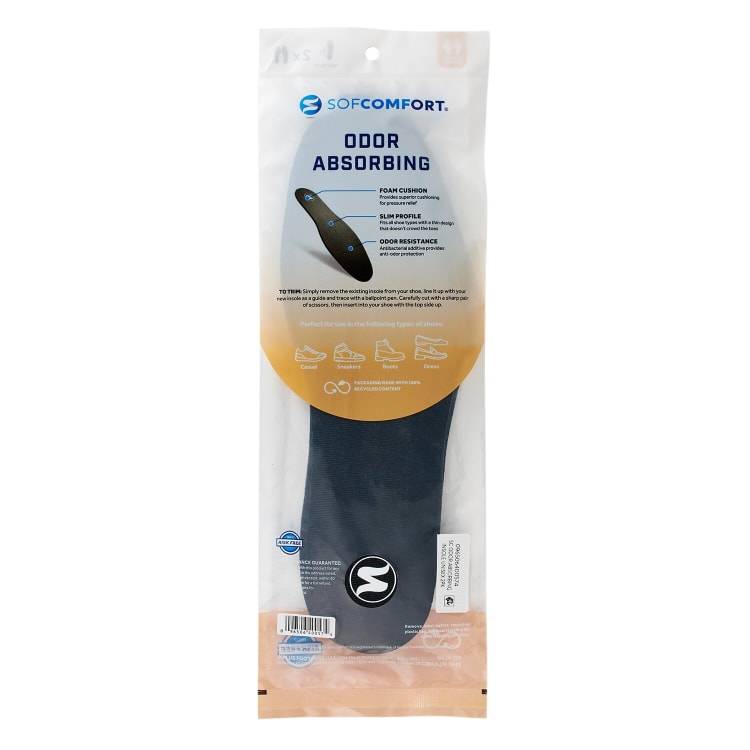 SofComfort Absorbing Odor Insole - 2 pack - default