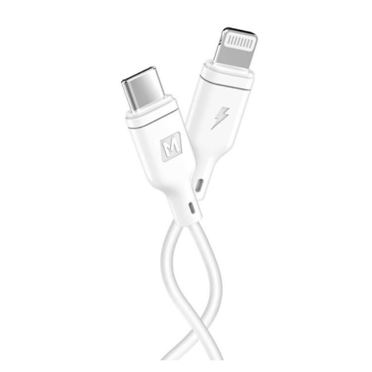Momax Zero USB-C to Lightning Cable 1.2m White - default