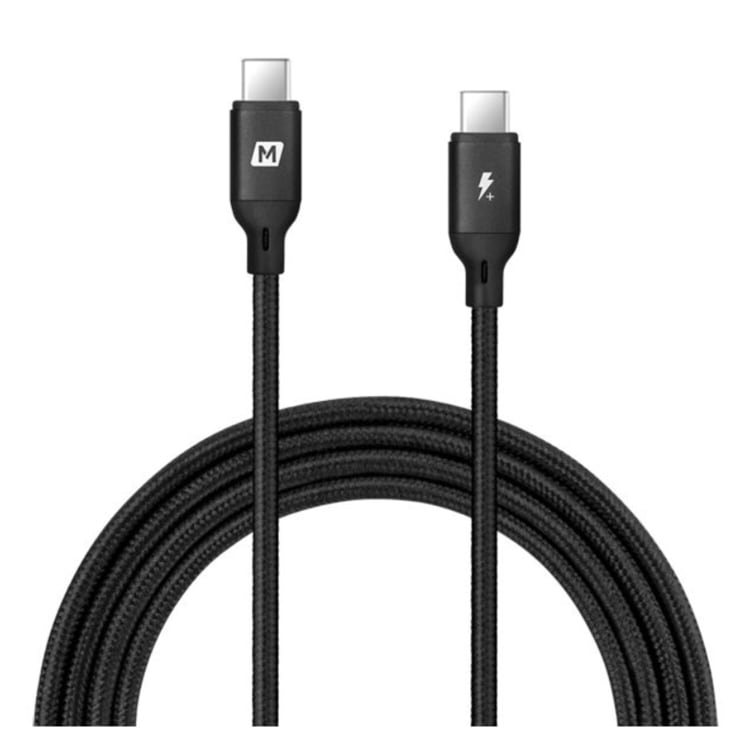 Momax GoLink USB-C to USB-C PD 100W Braided Cable 2m Black - default