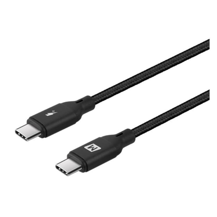 Momax GoLink USB-C to USB-C PD 100W Braided Cable 2m Black - default