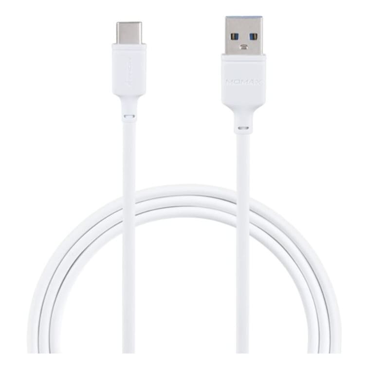 Momax Zero USB-A to USB-C Cable 1m White - default