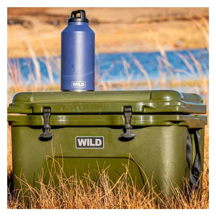 WILD Cooler 60L Hard Shell Cooler Camo Green - default