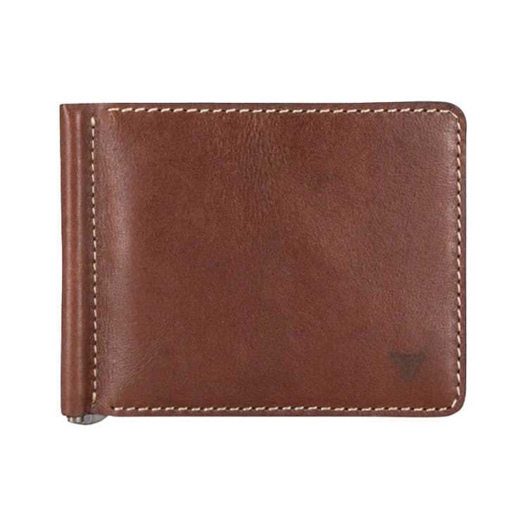 Brando Wayne Leather Wallet With Moneyclip - default