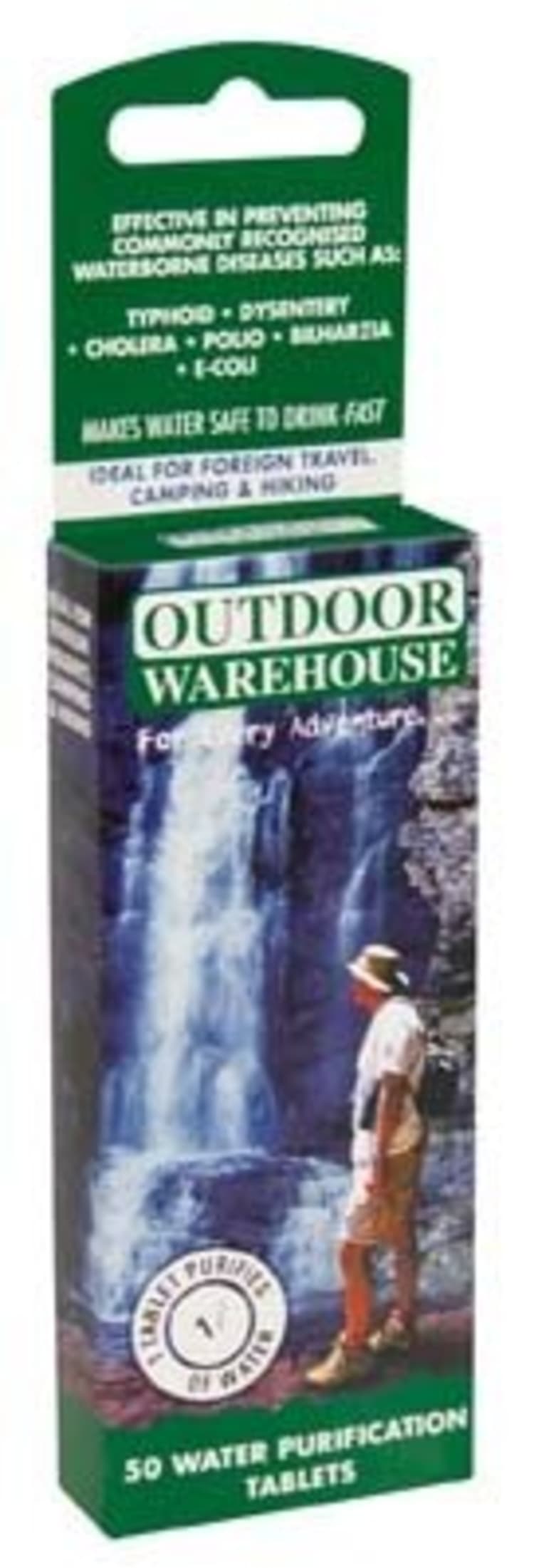 Outdoor Warehouse Water Purification Tablets - default