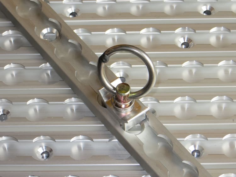 SecureTech Aluminium Cargo Track Single Stud - default