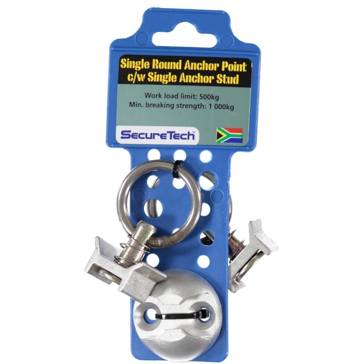 SecureTech Round Anchor Point & Single Stud - default