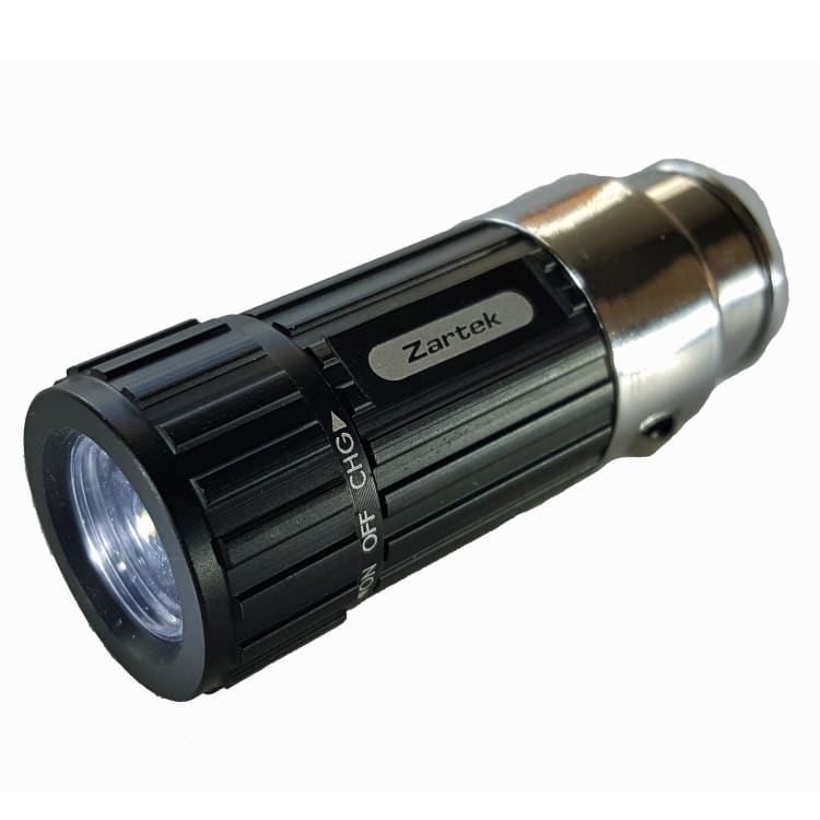 Zartek 12v Rechargeable Mini Led Torch - default