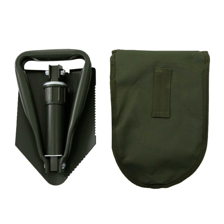 TrailBoss Tri Fold Steel Folding Shovel - default