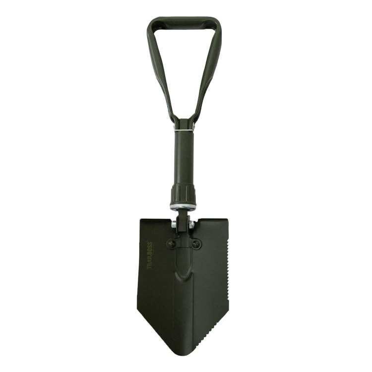 TrailBoss Tri Fold Steel Folding Shovel - default