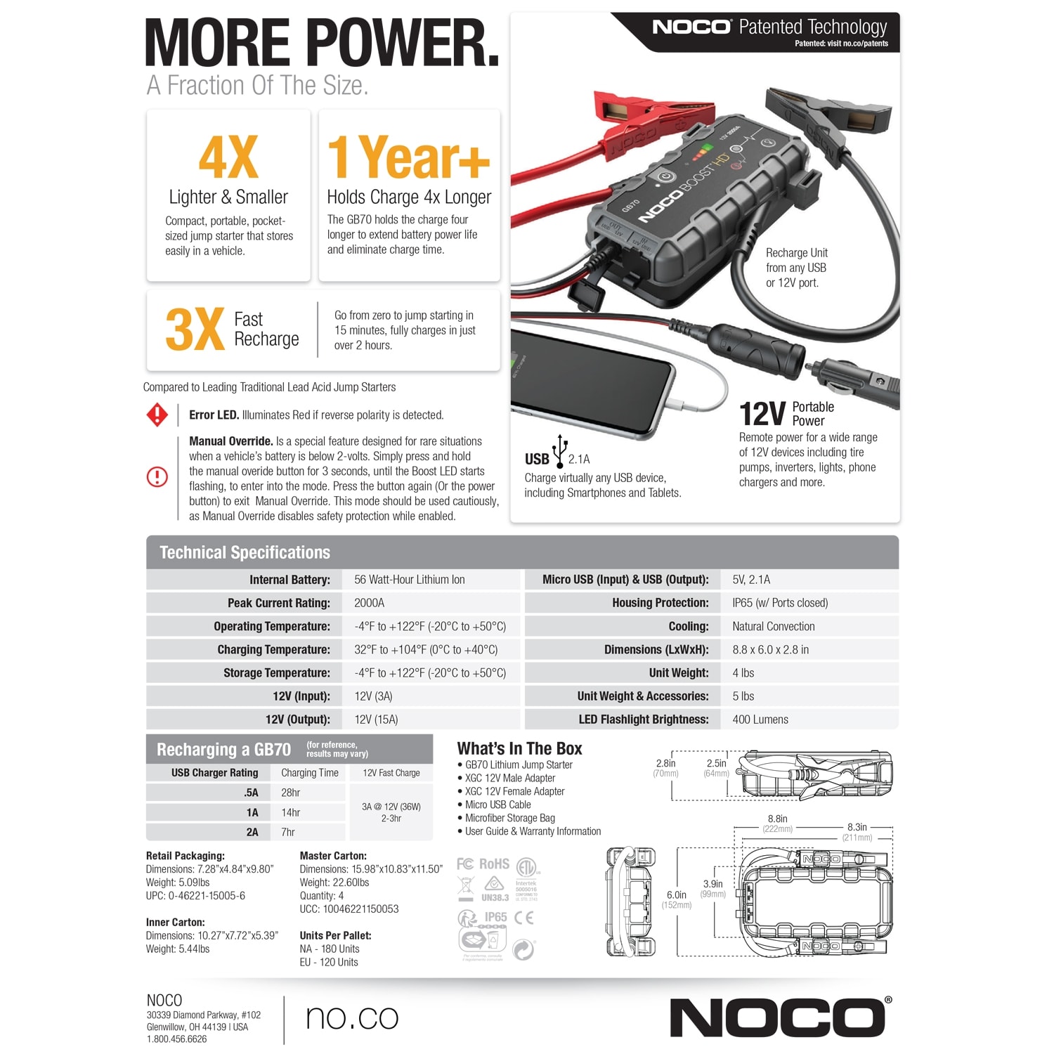 genius boost hd gb70 charging